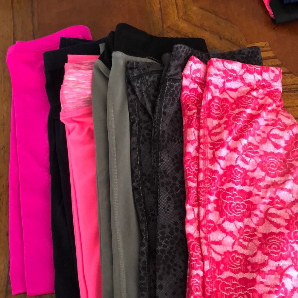 Girls leggings lot-6 pr SZ 10-12